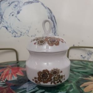 Tognana porcelain d'Italia sugar jar